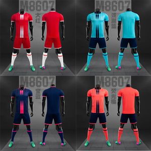 Andra idrottsartiklar Män Fotboll Jersey Adult Kid Anpassa Soccer Uniform Kit Sports Cloth Futsal Sportwear Boy Training Tracksuit Child 231102