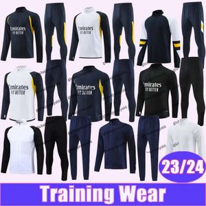 New_23 24 MODRIC VAERDE Training Wear Camisas de futebol KROOS ALABA VINI Jr. RODRYGO CAMAVINGA TCHOUAMENI Half Zip Treino Camisas de futebol