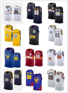 Nikola Jokic Jamal Murray Michael Porter Jr. Aaron Gordon Reggie Jackson Kentavious Caldwell-Pope Christian Braun Peyton Watson Julian Strawther Basketball Jersey