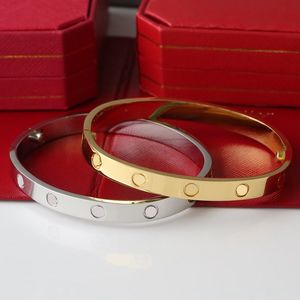 Роскошный брендовый дизайнерский браслет для женщин и мужчин, дизайнерские ювелирные изделия, браслет для ногтей, золото, серебро, роза для влюбленных пар, унисекс, для вечеринок, 18-каратное позолоченное стальное кольцо с бриллиантами
