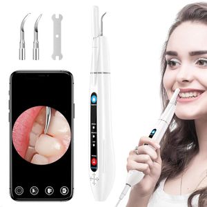 Other Oral Hygiene Ultrasonic Tooth Cleaner Visual Electric Dental Calculus Remover Oral Hygiene Care Teeth Whitening Plaque Stain Cleaner 231101