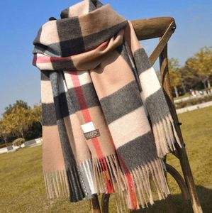 Lenços Designer Cashmere Scarf Inverno Mulheres e Homens Long Scarf Qualidade Headband Moda Clássico Impresso Check Big Xales Xales Novo 2023 03 1New Fashion