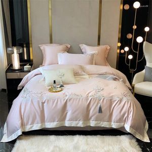 Bedding Sets Chinese Home Textile Wholesale Style 100 Long-staple Cotton 4 Pcs Embroidery