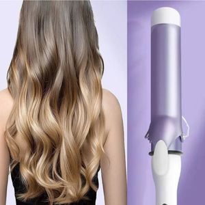 Curling Irons 32mm Professional Hair Curler 30 Seconds Fast Heating Crimping Negative Ion Barrel Big Waves Iron 231101