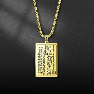 Hänghalsband talisman av rikedom som lockar pengar halsband mysteriet första 6: e och 7: e böcker Moses smycken rostfritt stål