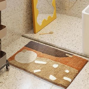 Carpets Fluffy Bathmat Cookies Bathroom Rug Tub Bed Side Carpet Function Entrance Floor Mat Anti Slip Pad Aesthetic Home Room Decor