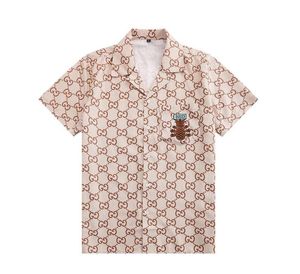 メンズレディースカジュアルシャツ夏のトップハワイアンスタイルボタンラペルカーディガン半袖プラスサイズのビーチシャツ