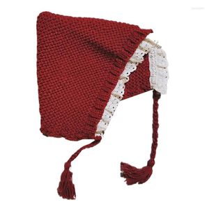 Berretti beanie/tappi per cranio cartone animato copricapo caldo gatticello cappello da gattino inverno a orecchie di protezione busiebeanie/cranio wend22