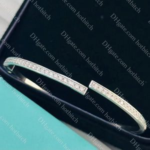 Donne di alta qualità Diamond Diamond Bracciale Bracciale Bangle di gioielli da sposa senza sballo di Natale all'ingrosso