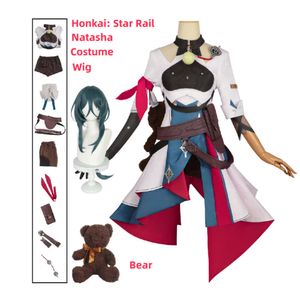 Anime Game Honkai Star Rail Natasha Cosplay Costume Halloween Carnival Cosplay