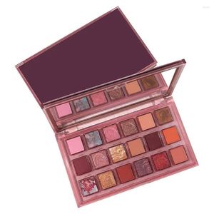 Eye Shadow 18 Colors Nude Make-up Palette Smoky Multi Reflective Shimmer Matte Natural Velvet Texture Kit Long Lastin