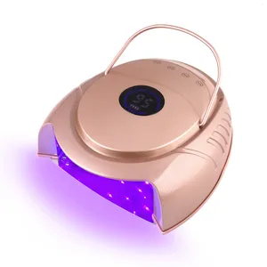 Essiccatore per unghie Lampada da 64 W UV LED Asciugatore Perline di luce bianca per la polimerizzazione di smalti per unghie ad alta potenza per manicure elettrico con 4 timer