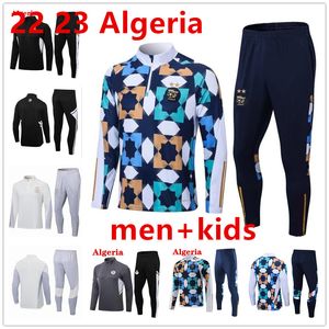 2023 New Algeria Tracksuit MAHREZ Футбольные майки для мужчин и детей 22 23 Algerie BOUNEDJAH Survetement maillot de foot FEGHOUL спортивная одежда футбольный тренировочный костюм