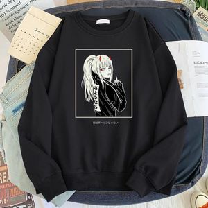 Erkek Hoodies Sweatshirts Sıfır İki Çizgi Film Grafik Sevimli Erkek 2023 Bahar Polar Kazak Harajuku Anime Hoodie Casual Gevşek Mnn Street Giyim