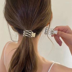 Haar Clips Mode Glänzende Voller Strass Clip Für Frauen 2023 Mädchen Geometrische Hohe Grips Trendy Zubehör Schmuck