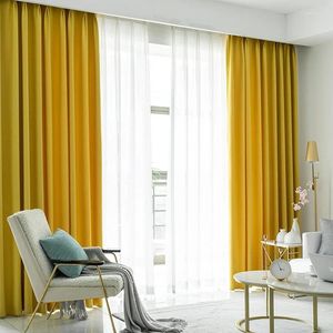 Gardintillverkare solida färger god kvalitet fönster blackout gardiner för vardagsrummet