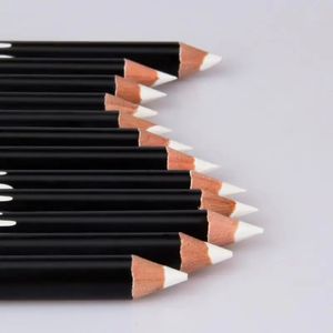Combinação de forro de sombra de olho 12pcs lote branco compõem caneta delineador lápis sobrancelha sombra cosméticos olhos ferramentas de maquiagem 231102