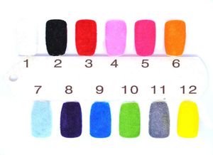 100g Nail Fuzzy Flocking Powder Nail Decoration Velvet Colorful Velvet for Nail Art UV Gel Polish Ti9246718645116