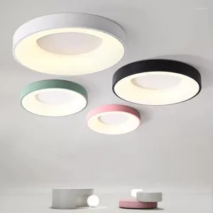 Plafoniere Lampada a LED ultrasottile moderna a montaggio superficiale per soggiorno Luminosità pannello AC110V 220V