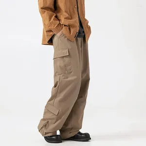 Erkeklerin Trailtsits Elmsk Mountain Style Multi Bag Gevşek Takas İş Giyeri Pantolon 2023 ve Kadınlar Günlük