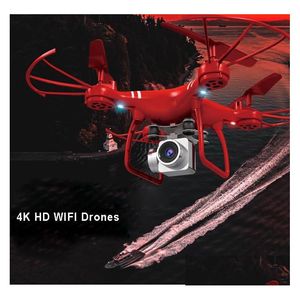Droni 360 Wifi Mini 4K Professionale 1080P 720P Telecamere Hd Fpv Drone Aereo Elicottero di controllo remoto aereo a quattro assi Ourdoor Tra-Lon Dh9Gy