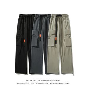 Outdoor Pants Men's Pants 2023 New Freight Pants Large Pocket Japanese Style Street Pants Extra Large Men's Outdoor Pants 231103