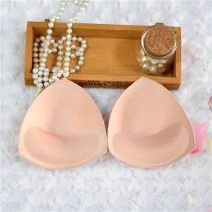 1 Pair/Lot Women Chest Cups Yoga Bra Padding Insert Breast Sponge Thick Enhancer Push Up Bikini Bra Pads for Swimsuit