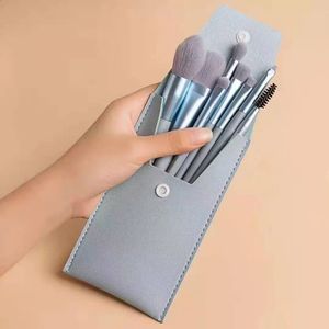 Makeup Brushes Portable Makeup Brushes Set Women Cosmetic Eyeshadow Blush Powder Shadow Foundation Blush Blending Concealer Make Up Tool 231102