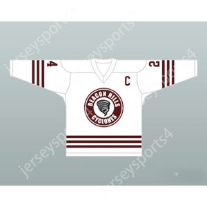 MODELLI personalizzati STILINSKI 24 BEACON HILLS CYCLONES HOCKEY JERSEY TEEN WOLF SERIE TV Cucitura superiore S-M-L-XL-XXL-3XL-4XL-5XL-6XL