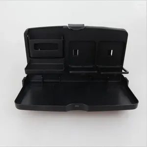 Drink Holder Car Back Seat Dining Table Organizer Tray Laptop With Phone Foldable Bracket Beverage Rack