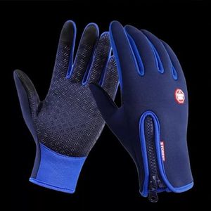Sporthandskar Walk Fish Fishing Gloves Full Finger Windproect Leather Warm Anti Slip Hate
