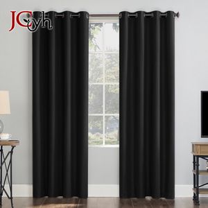 Ren gardiner modernt blackout fönster för vardagsrum sovrum gardin hög skuggning tjocka persienner draperar dörr svart ut anpassad 230403