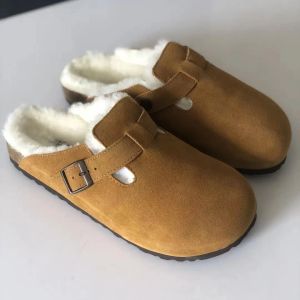 Designer Boston Clog Pantofole Pantofole piatte in sughero estivo Pelle scamosciata di moda Preferito Arizona Mayari Sandali con scivolo di lusso Zoccoli per uomo donna 36-45 Diapositive