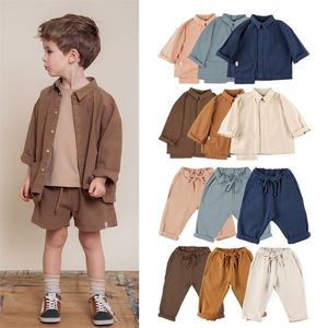 Kids Shirts Children's Shirt Autumn Bon Brand Boys and Girls Cute Long Sleeve Irregular Fashion Top Baby Toddler T-Shirt 230403