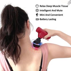 Massageador de corpo inteiro multimodo de mini armas de fáscia de acordo com a massagem de relaxamento muscular instrumento vibratório alivia a dor fitness 231102
