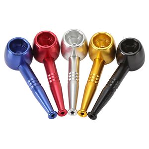 Metal Tobacco Smoking Pipes with Big Bowls Detachable Pocket Portable Steel Hand Pipe Smoke Puff Cigar Device Tool