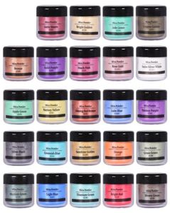 Biutee 24 colori 035 oz labbro polvere di mica pigmento per labbra lucentezza fai da te nail art cosmetici glitter colore pura perla resina epossidica9827064