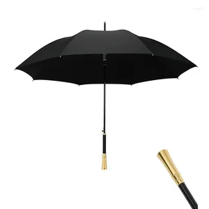 Parasol wiatrówek jakość parasol dżentelmen luksusowy biznes długi uchwyt trzcinowy elegancka guardda chuva house gospodarstwa domowe