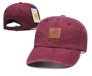 新しいLuxurys Desingers Letter Carhart Baseball Cap Men Caps Embroidery Sun Hats Fashion Leisure Design Hat 12 Colors A-12