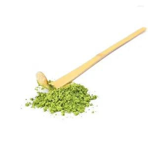 Tea Scoops Handmade Wood Leaf Matcha Sticks Spoon Teaware Bamboo Kitchen Tool Spice Gadget Cooking Utensil Accessories