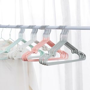 Hangers Racks 10-piece T-shaped steel clothes rack for adult clothing outerwear storage rack dry non-slip clothes rack wardrobe organizer bracket 40cm 230403