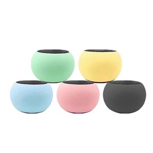 Alto-falante eletrônico macaron alto-falantes portáteis carro subwoofer sem fio bluetooth alto-falante mini casa ao ar livre