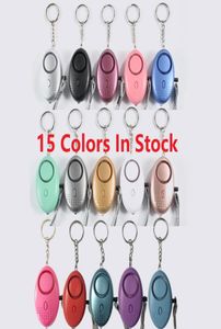 Selbstverteidigung Alarm 130 dB Sicherheit Schutz Alarm schreien laut Notalarm Keychain Nette Eierform Persönliches Sicherheitstool für Frauen8415081