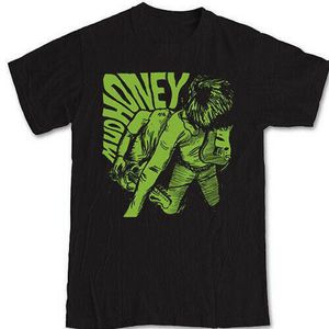 Мужские футболки винтаж мужская футболка Mudhoney Green River Tour Concert Concert Forteve Tshirt Женская уличная одежда Cotton Unisex Top Y2K Clothing 230403