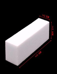 Nagelfeilenbohrer 10 Stück Schleifschwammpuffer für UV-Gel Weiße Feile Pufferblock Polnische Maniküre Pediküre qylvjh5696392