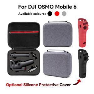 Monopodos selfie para dji om6 case portátil eva transportando para estabilizador 6 acessórios à prova de choque e armazenamento de proteção à luz 6 bolsa 230403