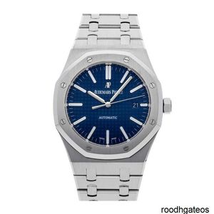 Audemar Pigue الساعات الميكانيكية Audemar Pigue Royal Oak Automatic 41mm Steel Mens Watch 15400st.oo.1220st.03 HBXC