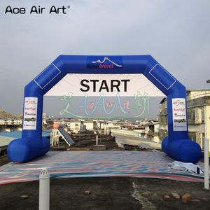7.9m W x 5.1m H RegioBank Inflatable Advertising Archway Start Finish Line Arch with Banner for Competition or School Sport Event