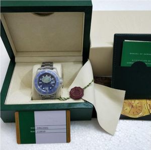 Мужские часы 5 Star Super Watch Factory V5 Версия 2813 Наручные часы с автоматическим механизмом, черные 40 мм, керамический безель, сапфировое стекло, часы для дайвинга