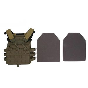 Jackets de caça colete tático Molle JPC Paintball Chest Protective Plate Transiter Multicam Combat